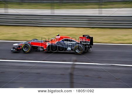 Jérôme D'Ambrosio at the Shanghai International Circuit 2011