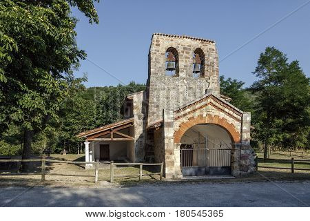 Chapel of Our Lady of the mountains of Oca Burgos Spain