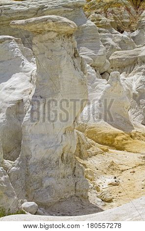 A view of Paint Mine Park near Calhan east of Colorado Springs CO