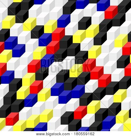 Geometric Background. Vector Illustration