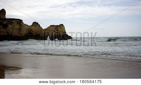 Rocks On The Beach