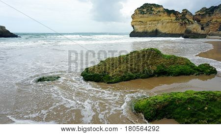 Rocks On The Beach