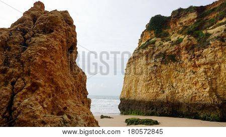 Rocks On The Beach