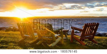 Photo taken on the St. Lawrence River in Rimouski Quebec Canada