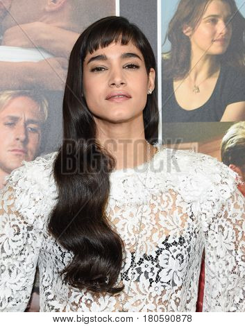 LOS ANGELES - MAR 29:  Sofia Boutella arrives for the CinemaCon 2017-Focus Features Luncheon Celebrating 15 Years and A Bright Future on March 29, 2017 in Las Vegas, NV                