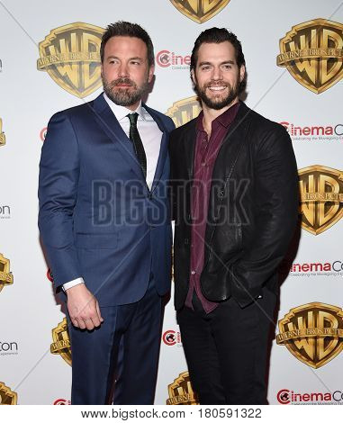 LOS ANGELES - MAR 29:  Ben Affleck and Henry Cavill arrives for the CinemaCon 2017-Warner Brothers on March 29, 2017 in Las Vegas, NV                