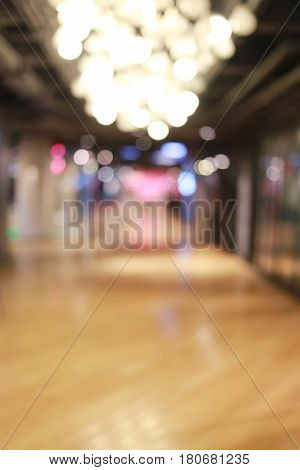 Blurred shopping mall or indistinct department store for the design background.