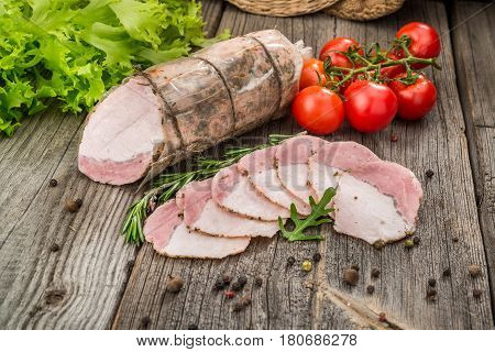Veal Roast With Vegetables