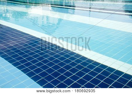 Background Made Of A Close-up Of Pool Water