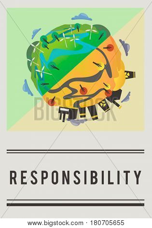Save World Planet Earth Concept