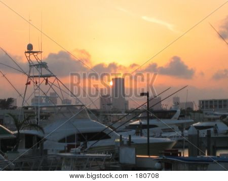 Miami Vice Sunset