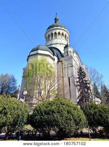 Cluj Napoca city Romania Archdiocesan Cathedral landmark architecture