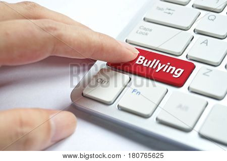 Cyber bullying / Social media witch hunting concept
