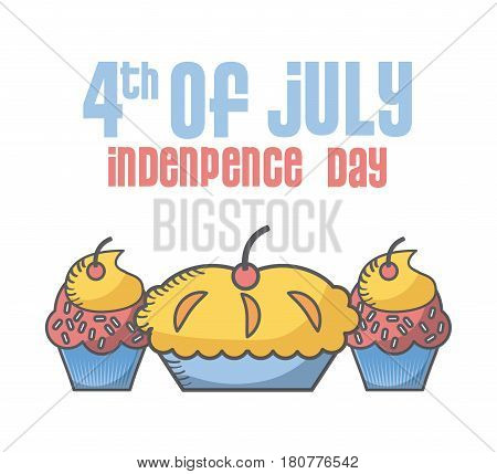 usa indepence day related icons over white background. colorful design. vector illustration