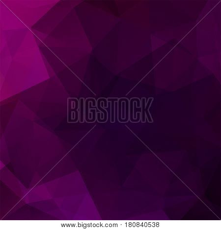 Abstract Polygonal Vector Background. Purple Geometric Vector Illustration. Creative Design Template