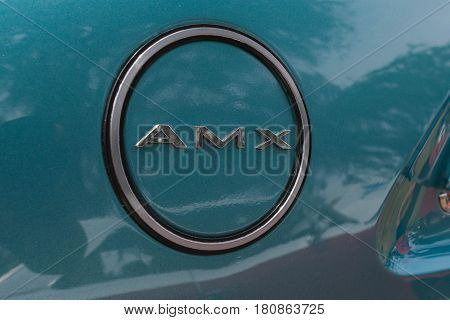 Amx Emblem On Display