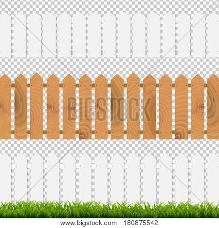 Green Grass And Fenses 