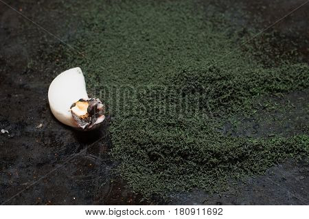 Chemical Experiment With Calcium Gluconate