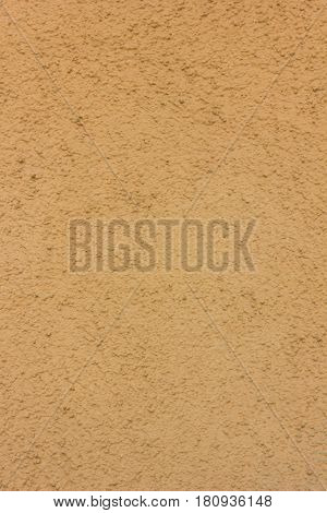 Yellow Or Orange Concrete Wall Texture As A Background.