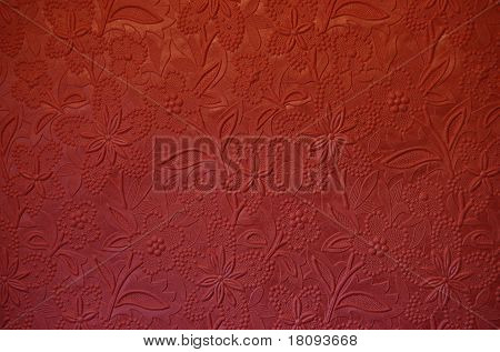 Rost farbig geprägtem Papier
