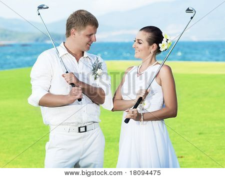 Bryllup Golf
