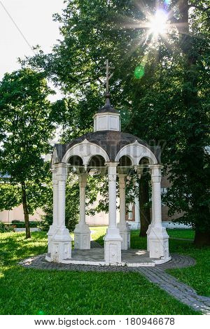 Ciborium at the Saviour Monastery of St. Euthymius, Russia, Suzdal
