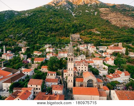 St. Nicholas Church, Old Town Perast in Montenegro