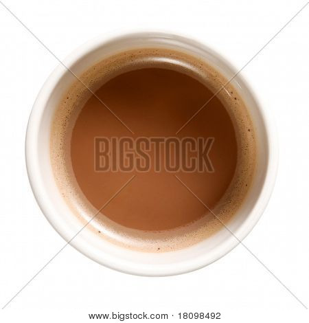 light coffee with milk