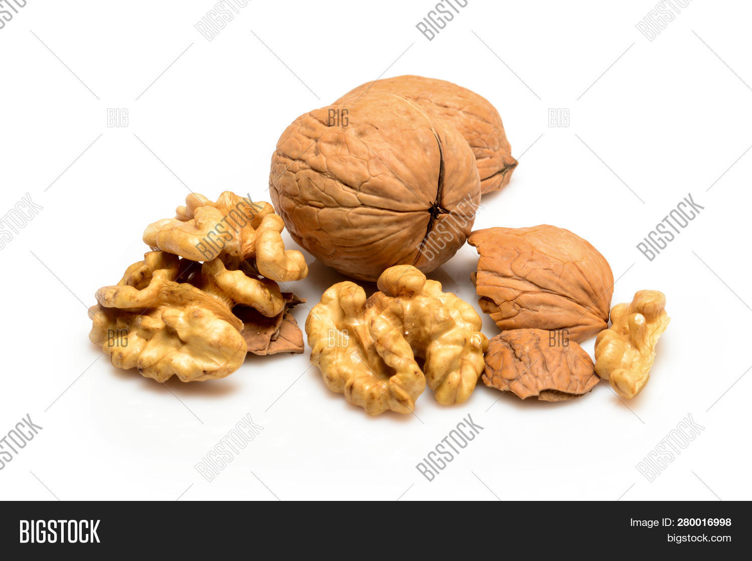 Walnuts Kernels, Whole Image & Photo (Free Trial) Bigstock