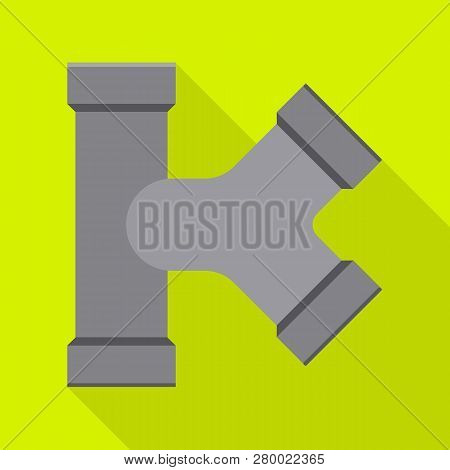 Vector Illustration Of Pipe And Tube Sign. Set Of Pipe And Pipeline Vector Icon For Stock.
