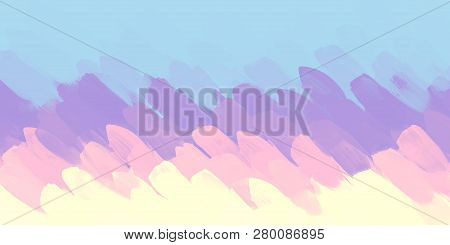 Colorful Brush Strocke Background Abstract Texture Splash Stain