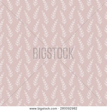 Hand Drawn Floral Seamless Pattern