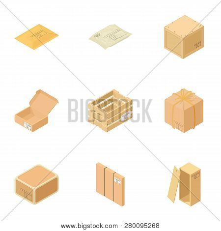 Conduit Icons Set. Isometric Set Of 9 Conduit Icons For Web Isolated On White Background