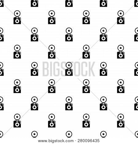 Oldschool Camera Pattern Seamless Repeating For Any Web Design