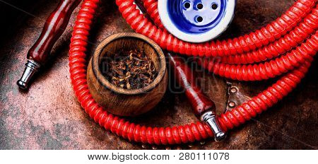 Smoking Shisha With Tobacco
