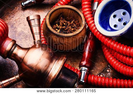 Smoking Shisha With Tobacco