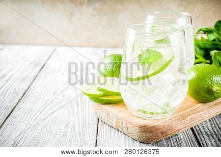 Summer Sour Cocktail Mojito