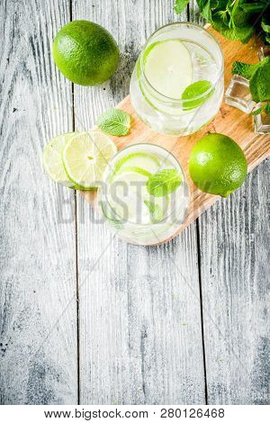 Summer Sour Cocktail Mojito