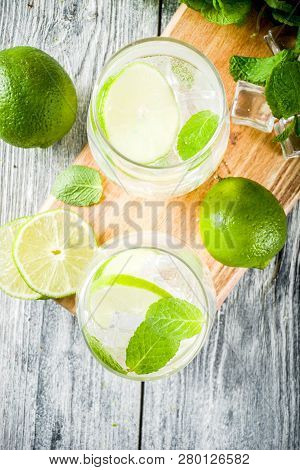 Summer Sour Cocktail Mojito