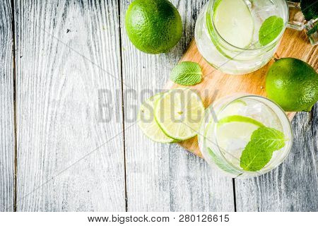 Summer Sour Cocktail Mojito