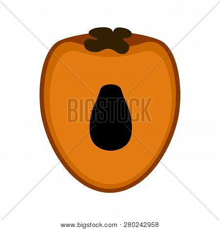 Isolated Cut Chontaduro Image. Vector Illustration Design