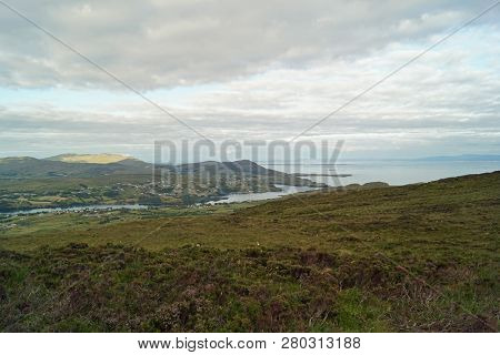 The Slieve League Cliffs In The West Of The Irish County Donegal On The Atlantic Ocean Are With 601 