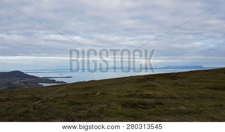 The Slieve League Cliffs In The West Of The Irish County Donegal On The Atlantic Ocean Are With 601 