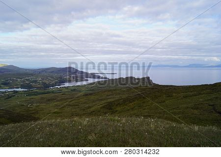 The Slieve League Cliffs In The West Of The Irish County Donegal On The Atlantic Ocean Are With 601 