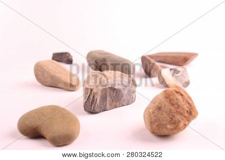 Close Up Photo Of Few Small Stones