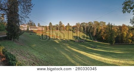 Autumn In Sofiyivka Park In Uman, Ukraine