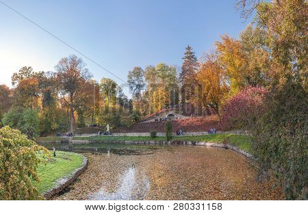 Autumn In Sofiyivka Park In Uman, Ukraine