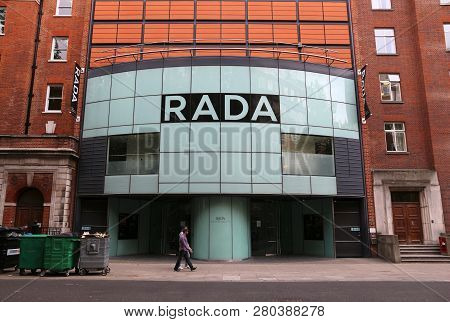 London, Uk - July 6, 2016: Theatre Of Royal Academy Of Dramatic Art (rada) In London, Uk. The Theatr