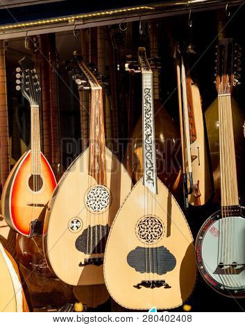 Classic Stringed Musical Instrument Ud In View
