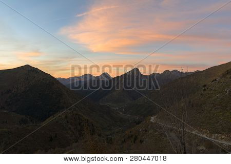 The National Park Of Tzoumerka,peristeri & Arachthos Gorge,is An Open Land Area Of About 820 Km2,loc